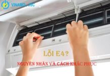 Chi tiết về cách sửa lỗi E4 điều hoà ngay tại nhà
