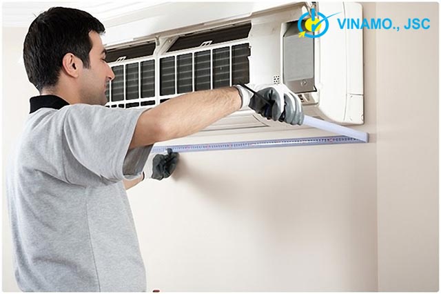 Điều hòa bị đặt kênh dẫn đến làm quạt gió kêu bất thường